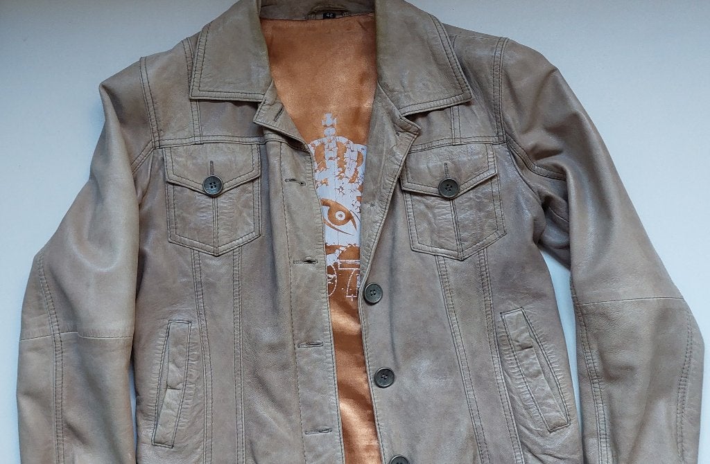 kleding, Kleding | Dames, Ophalen, Gedragen, Maat 38/40 (M), Beige