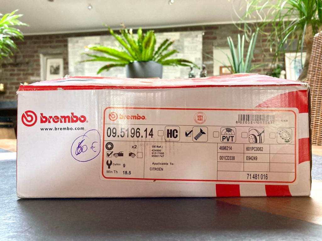 Freins Brembo Citroën, Enlèvement, Neuf, Citroën