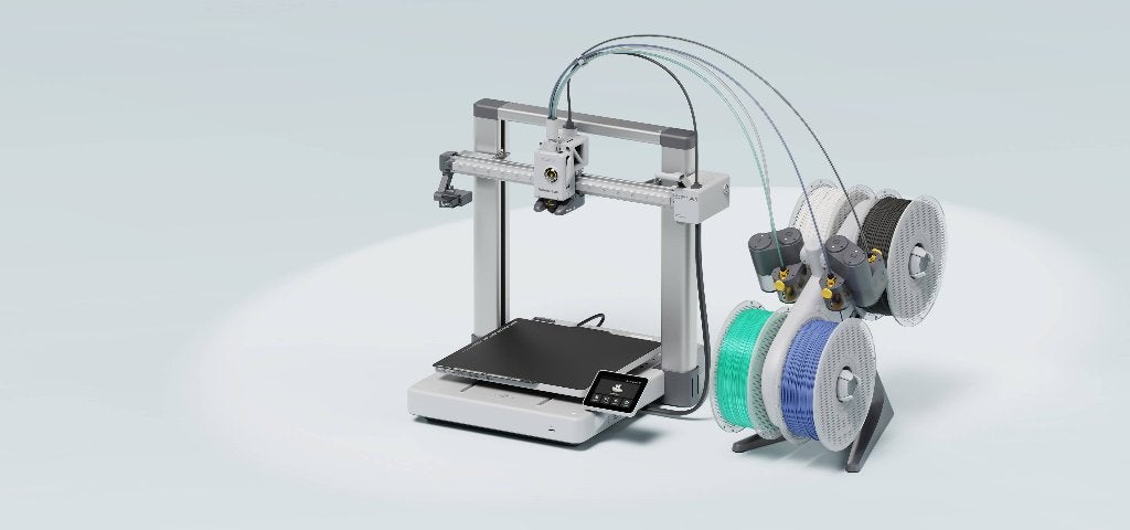 Imprimante 3D - Bambu Lab A1+AMS Lite + 4 buses acier trempé, Computers en Software, Ophalen, Gebruikt, Bambulab, Filament