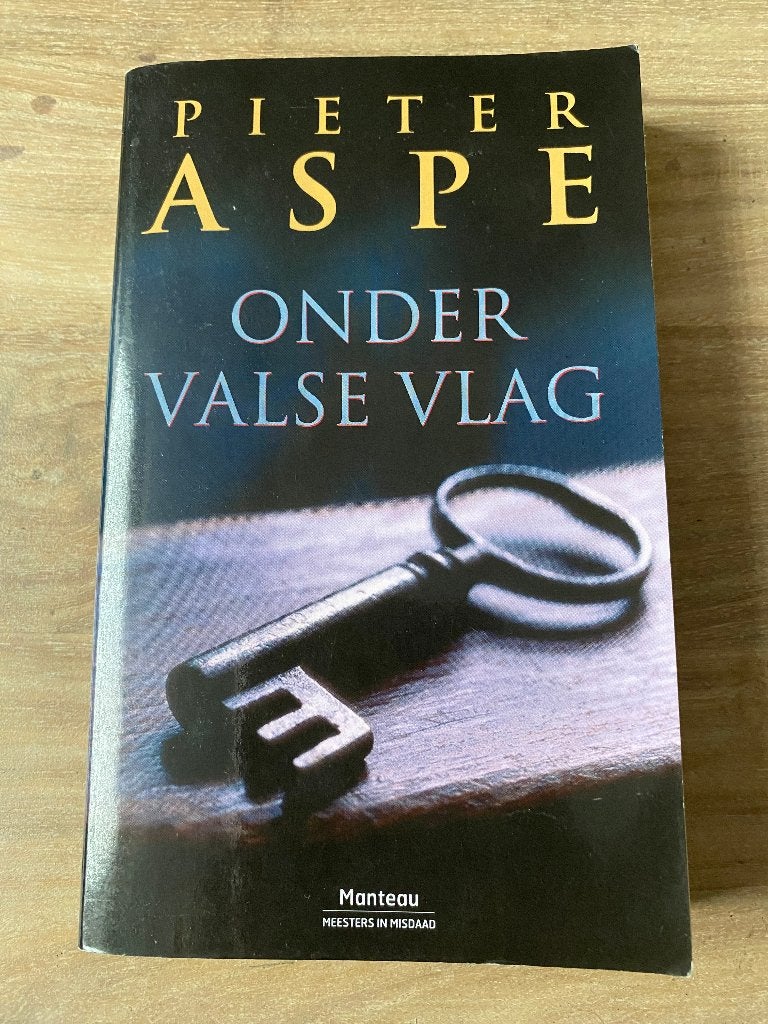 Boek Pieter Aspe onder valse vlag, Boeken, Ophalen of Verzenden