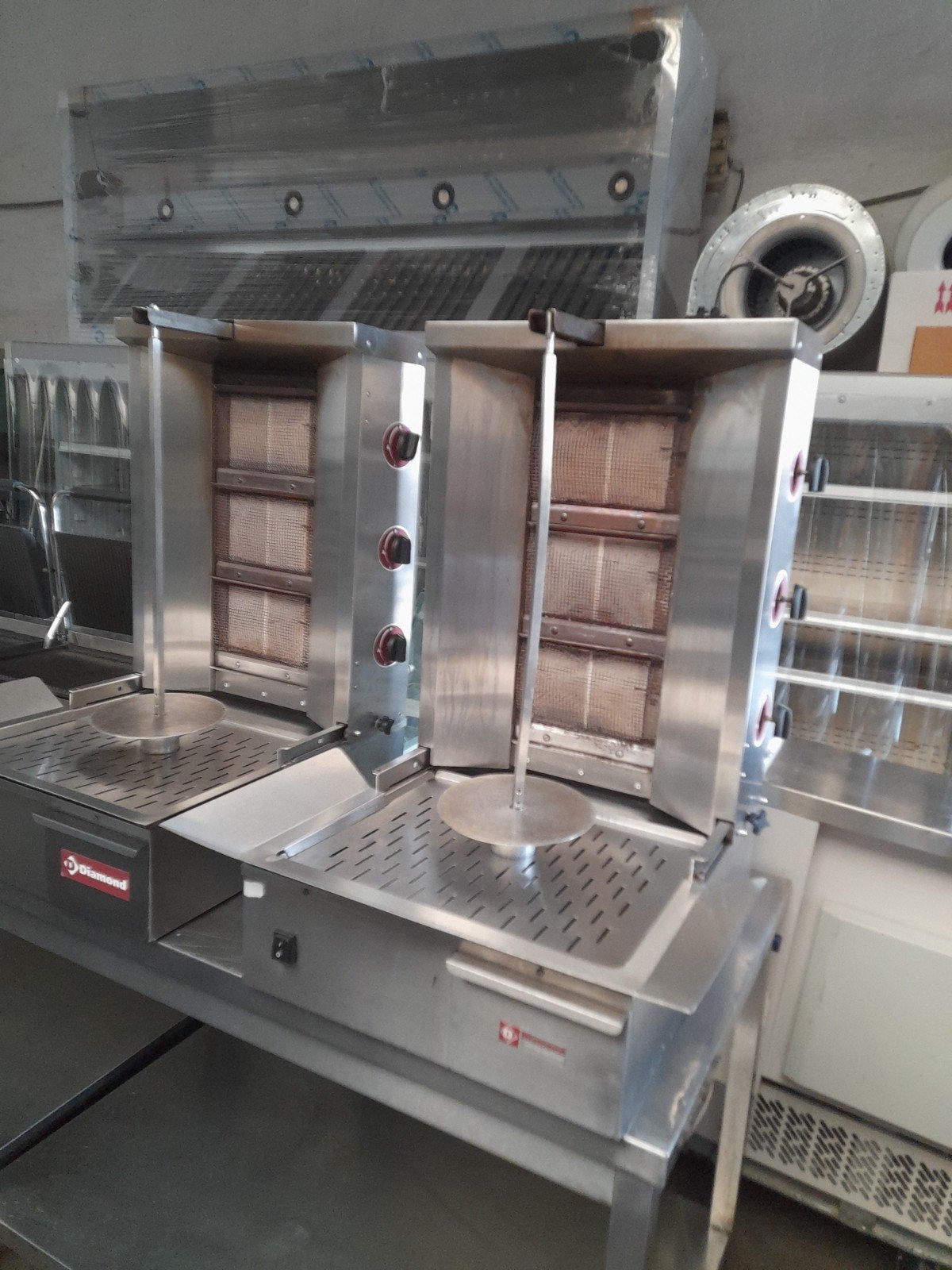 pitamachine gas/grill/horecamateriaal/oven, Ophalen