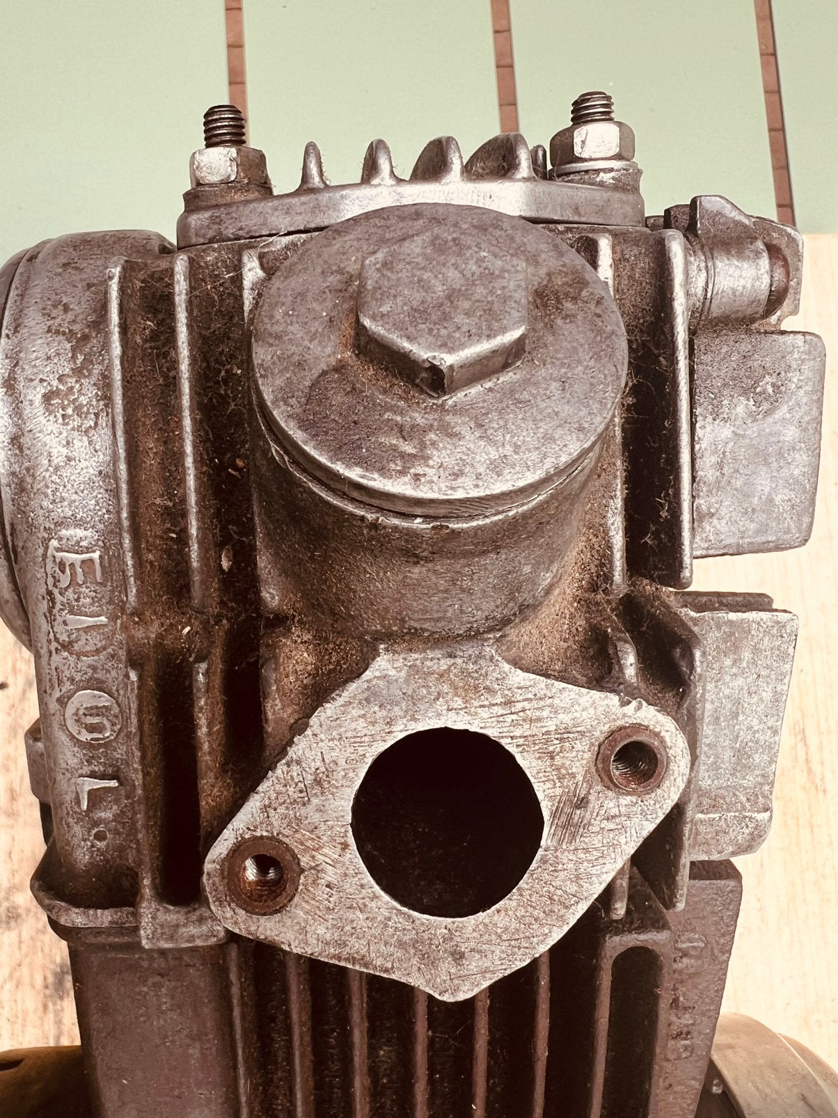 Honda OT70 cilinderkop, Ophalen, Gebruikt