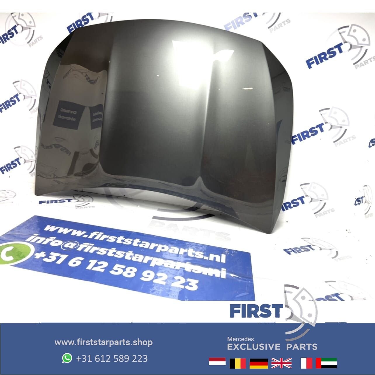W118 CLA MOTORKAP ORIGINEEL Mercedes 2018-2026 C118 X118 GRI, Utilisé, -, Capot moteur, Avant