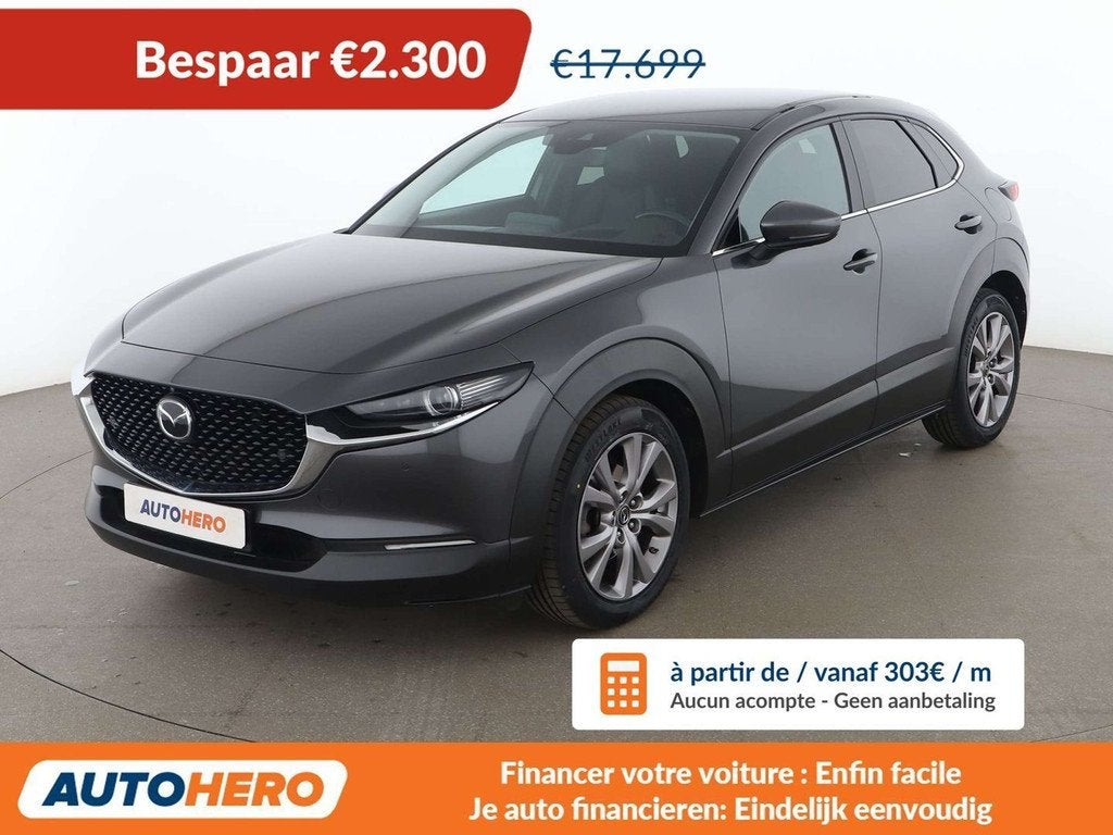 Mazda CX-30 2.0 SKYACTIV-G Mild-Hybrid Business Executive 4x, Autos, Mazda, Argent ou Gris, Achat, Euro 6, https://public.car-pass.be/vhr/14b51b38-dc3e-4df8-88e1-fab2a7515ae7