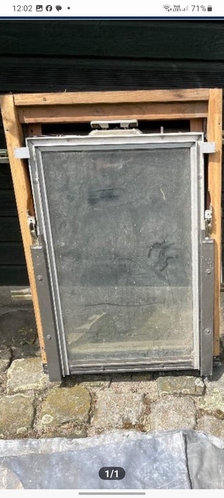 Lanterneau Velux GGL 308-3000 L72xH112, Double vitrage, Lucarne, Enlèvement, Utilisé