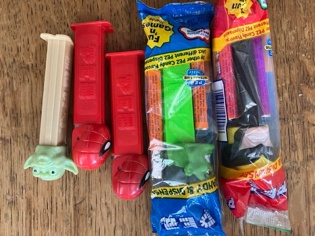 Lots de Pez star wars Spiderman, Enlèvement ou Envoi, Comme neuf