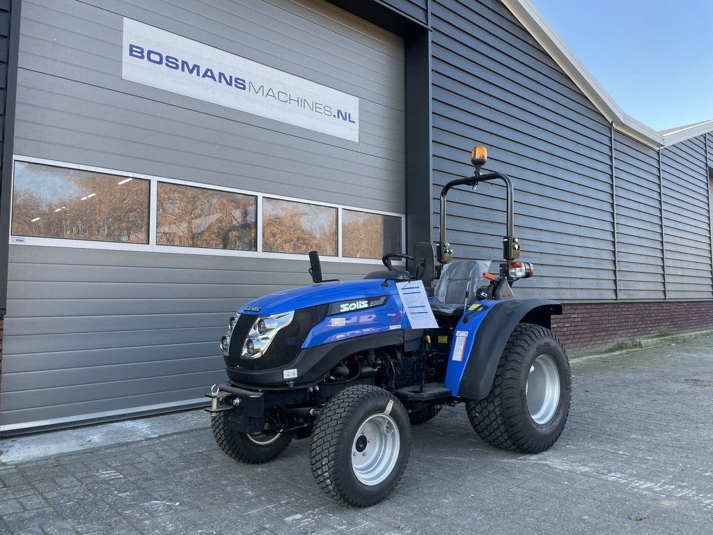 Solis 20 minitractor NIEUW (18.5 PK mitsubishi) incl gazonba, Articles professionnels, Neuf, Autres marques, Jusqu'à 2500