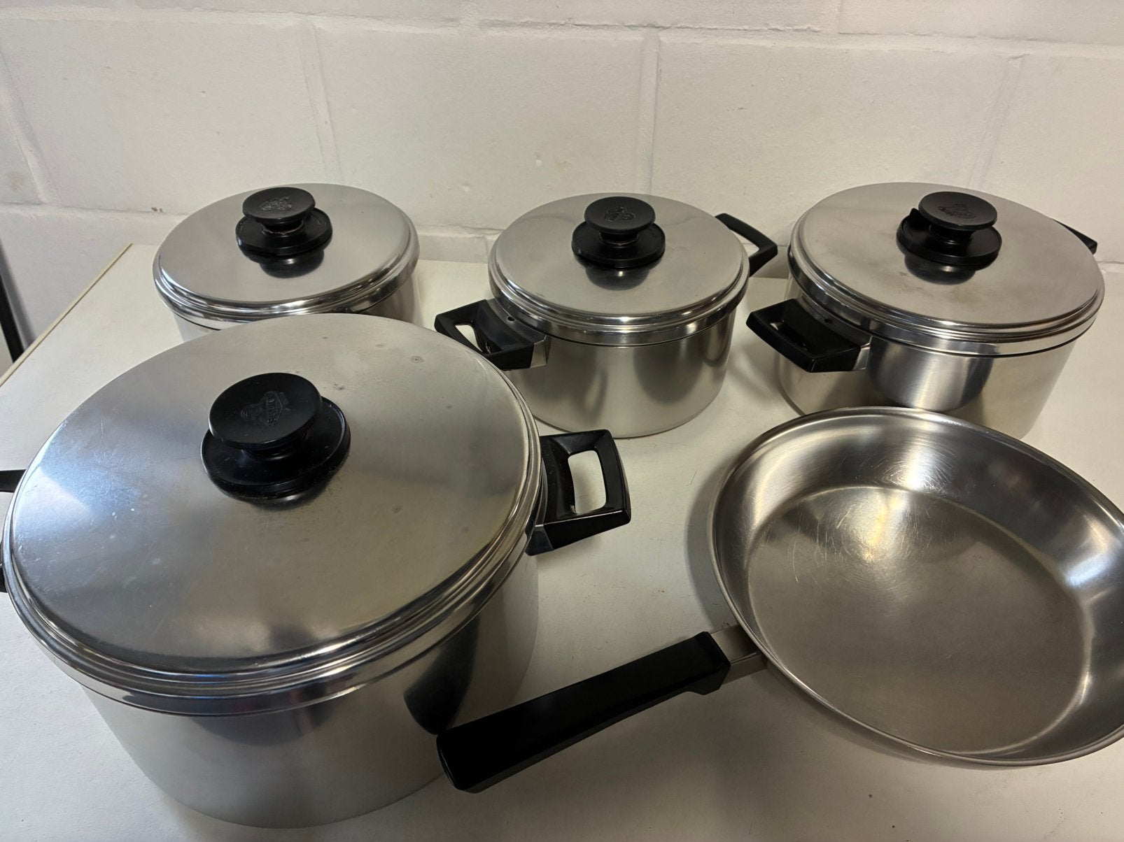 Set de cuisine Demeyere 5 pièces, Maison & Meubles, Enlèvement, Comme neuf