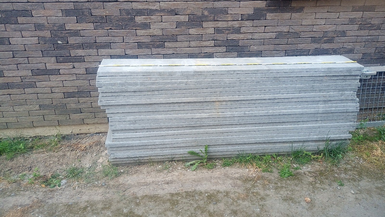 nieuwe betonplaten, Tuin en Terras, Ophalen