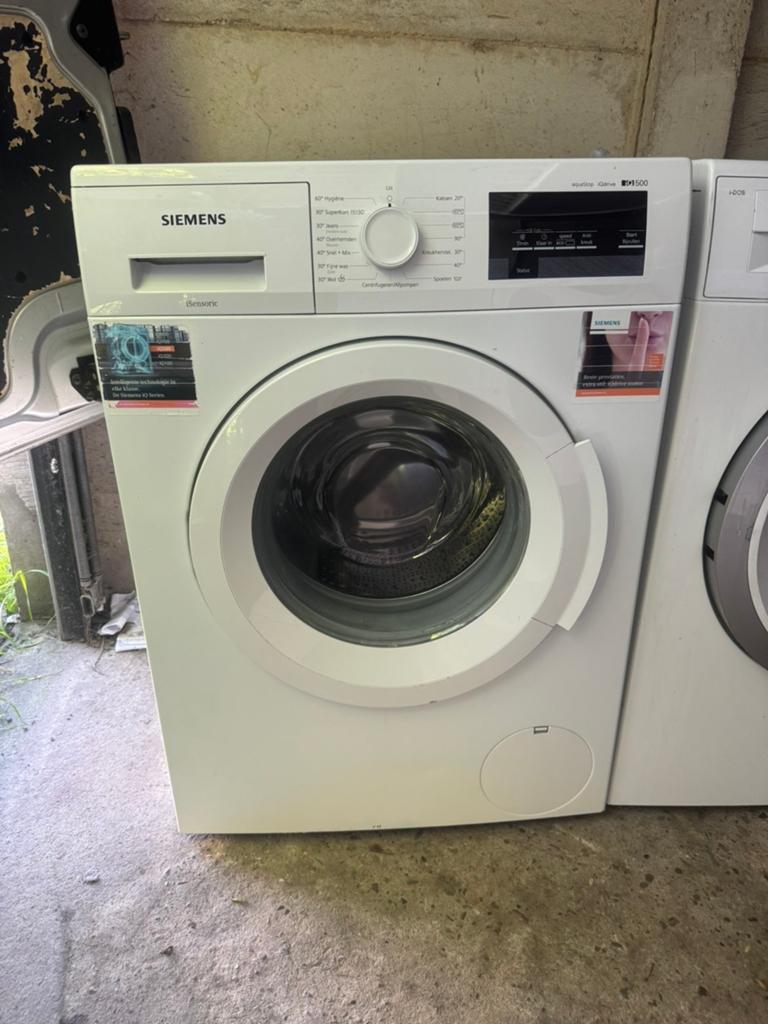 MACHINE À LAVER SIEMENS 8KG A++ (GARANTIE), Electroménager, Enlèvement, Comme neuf