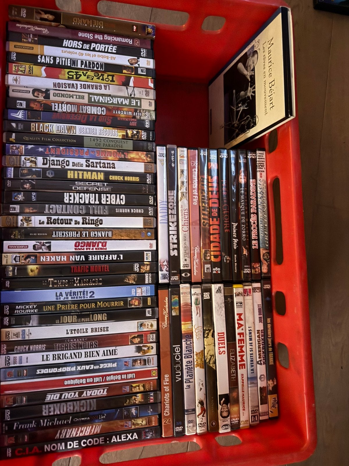 DVD Collectie +- 700 stuks, Ophalen, Zo goed als nieuw