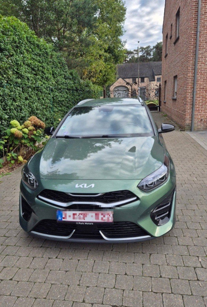 kia ceed gt line, Auto's, Voorwielaandrijving, Zwart, Leder en Stof, 5 deurs
