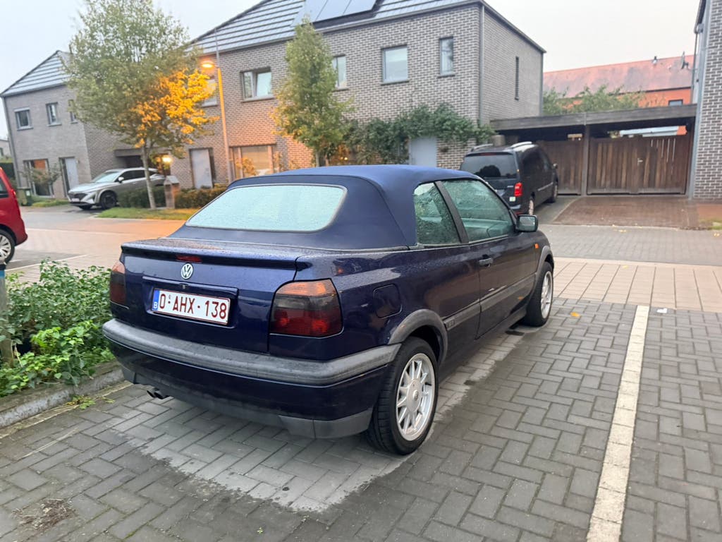 Golf 3 1.8 gt cabriolet oldtimer, foto 4