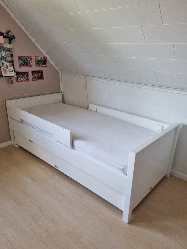 Bopita eenpersoonsbed met bedlade, 85 tot 100 cm, Gebruikt, 180 cm of meer, Ophalen