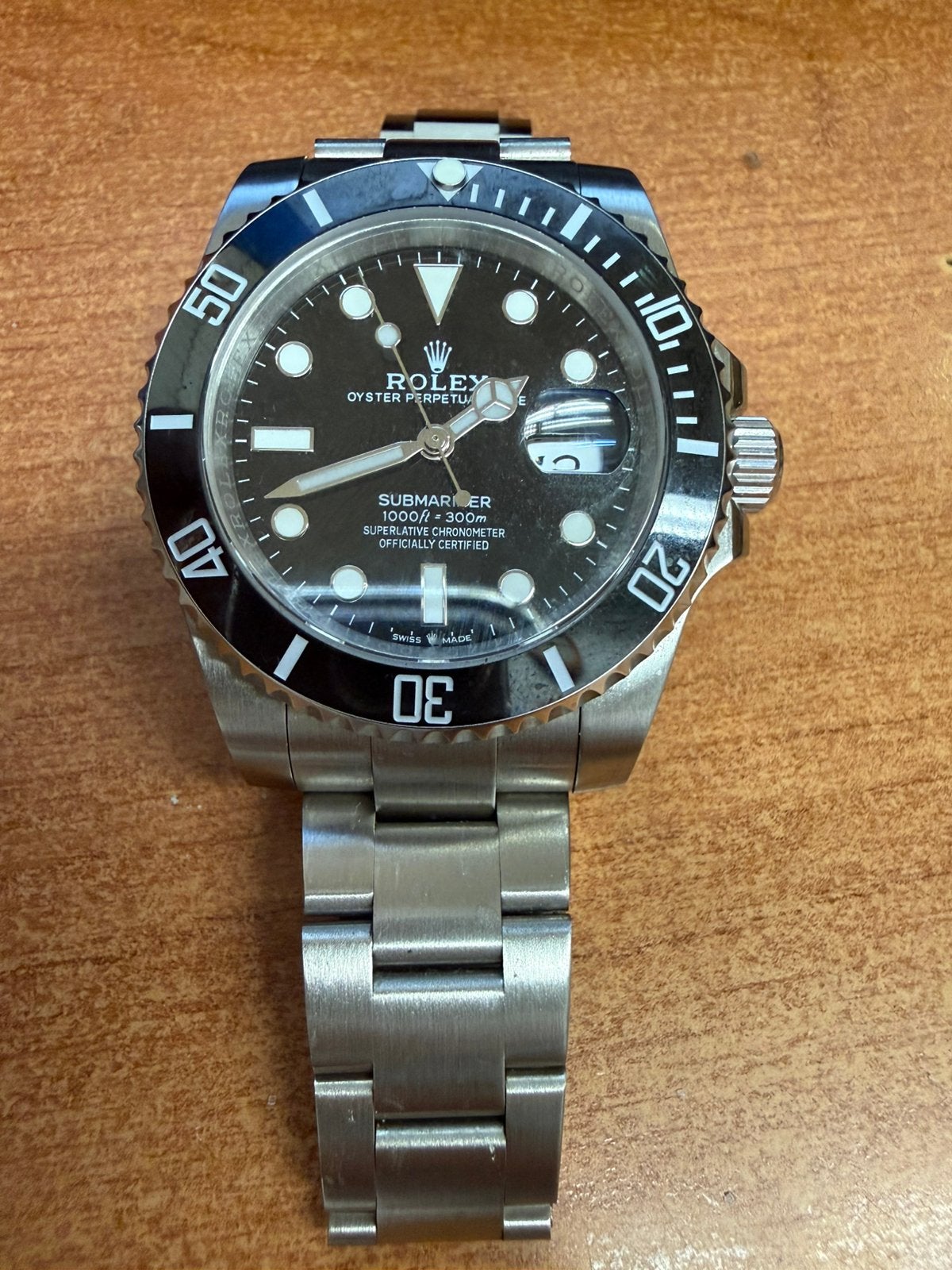 Rolex-onderzeeër, Ophalen, Staal, Zo goed als nieuw, Rolex