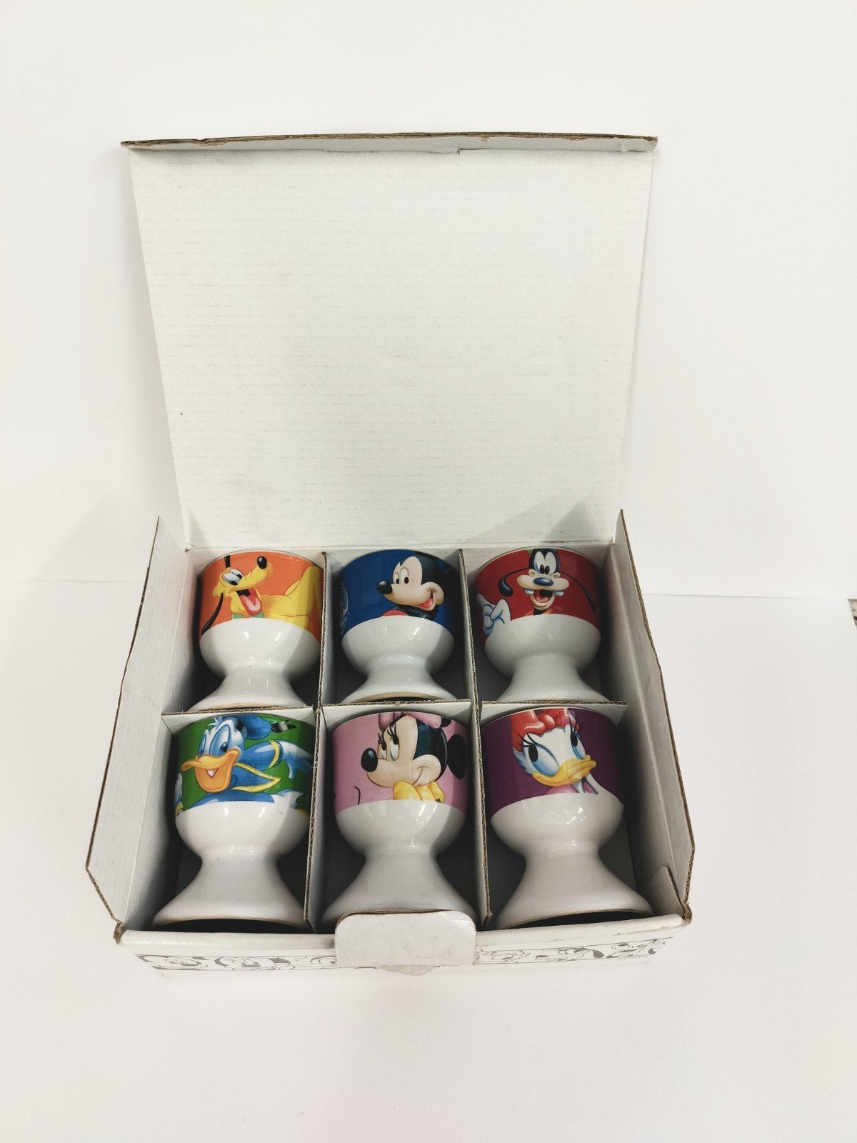Set van 6 eierdopjes Disney, Verzamelen, Ophalen of Verzenden