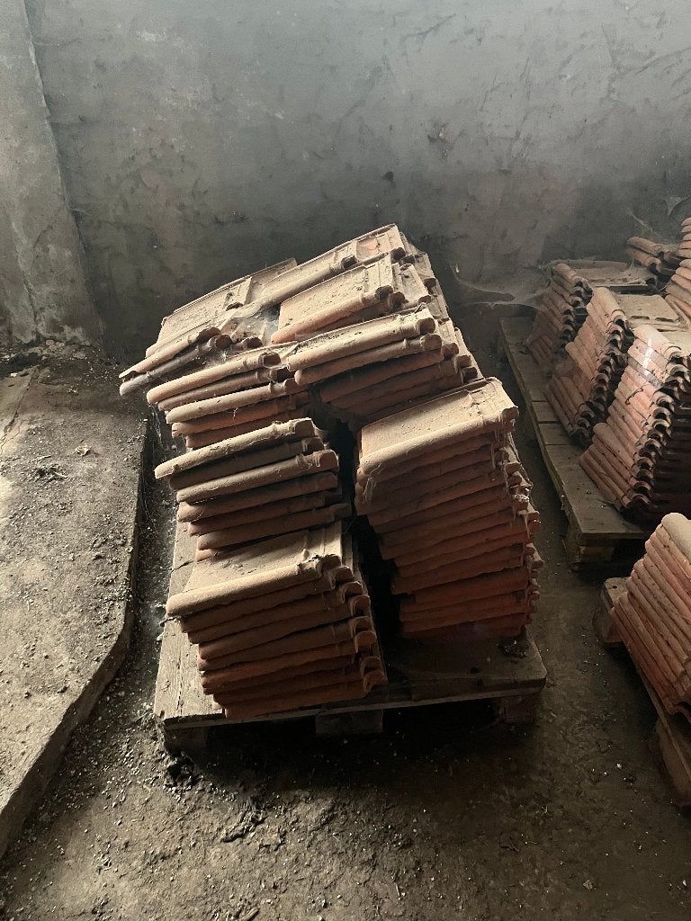dakpannen, Doe-het-zelf en Bouw, Dakpannen en Dakbedekking, Ophalen, Gebruikt, Steen of Klei, Dakpannen