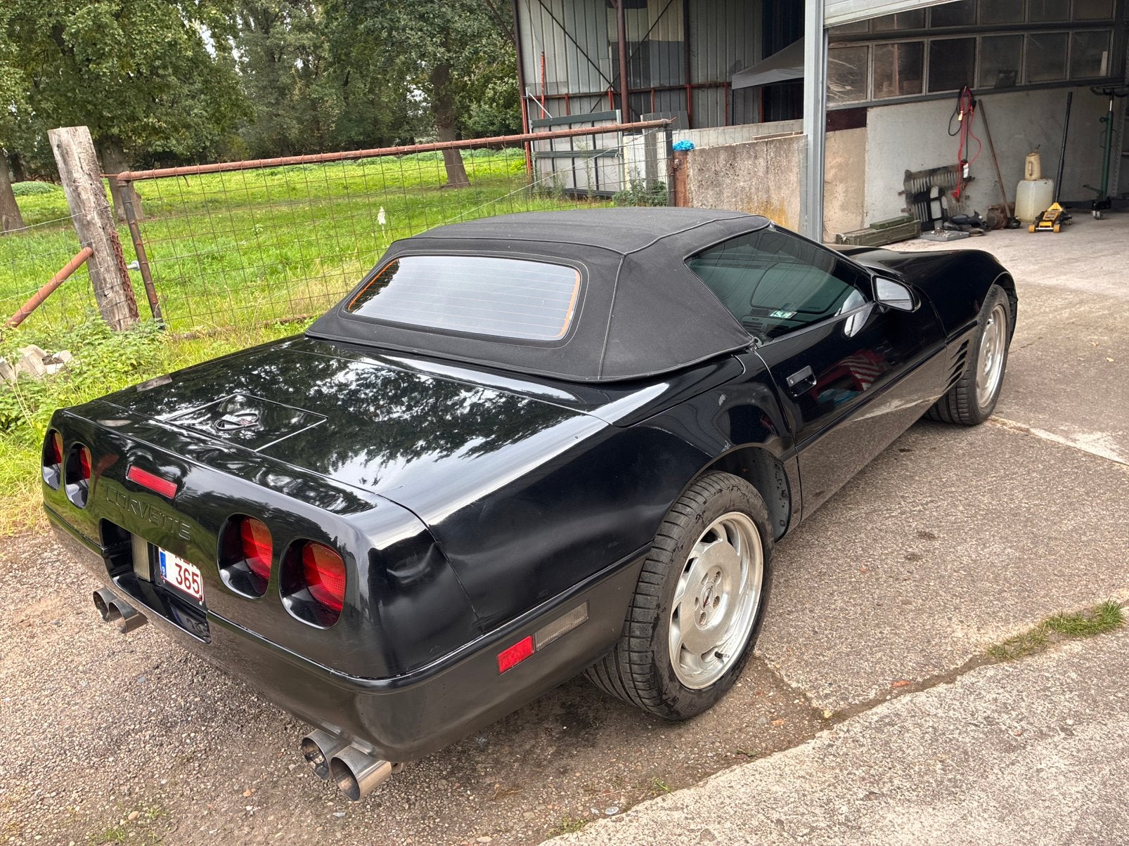 Chevrolet corvette c4 cabrio LT1 6-speed !!, foto 10