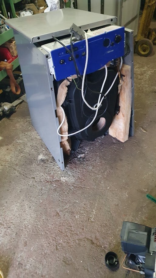 mazoutketel nieuw,alsook herstellingen en branders, Doe-het-zelf en Bouw, Ophalen, Zo goed als nieuw