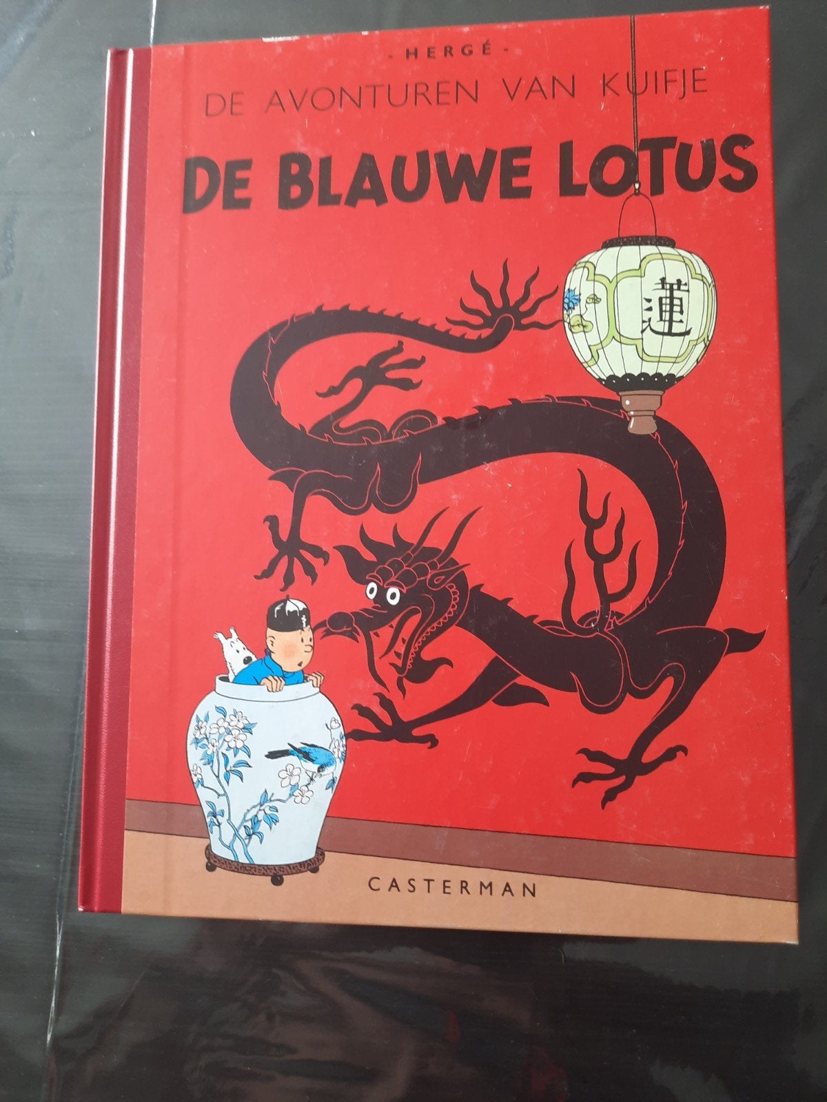 les aventures de Tintin le Lotus Bleu, Enlèvement ou Envoi, Une BD, Comme neuf, Casterman