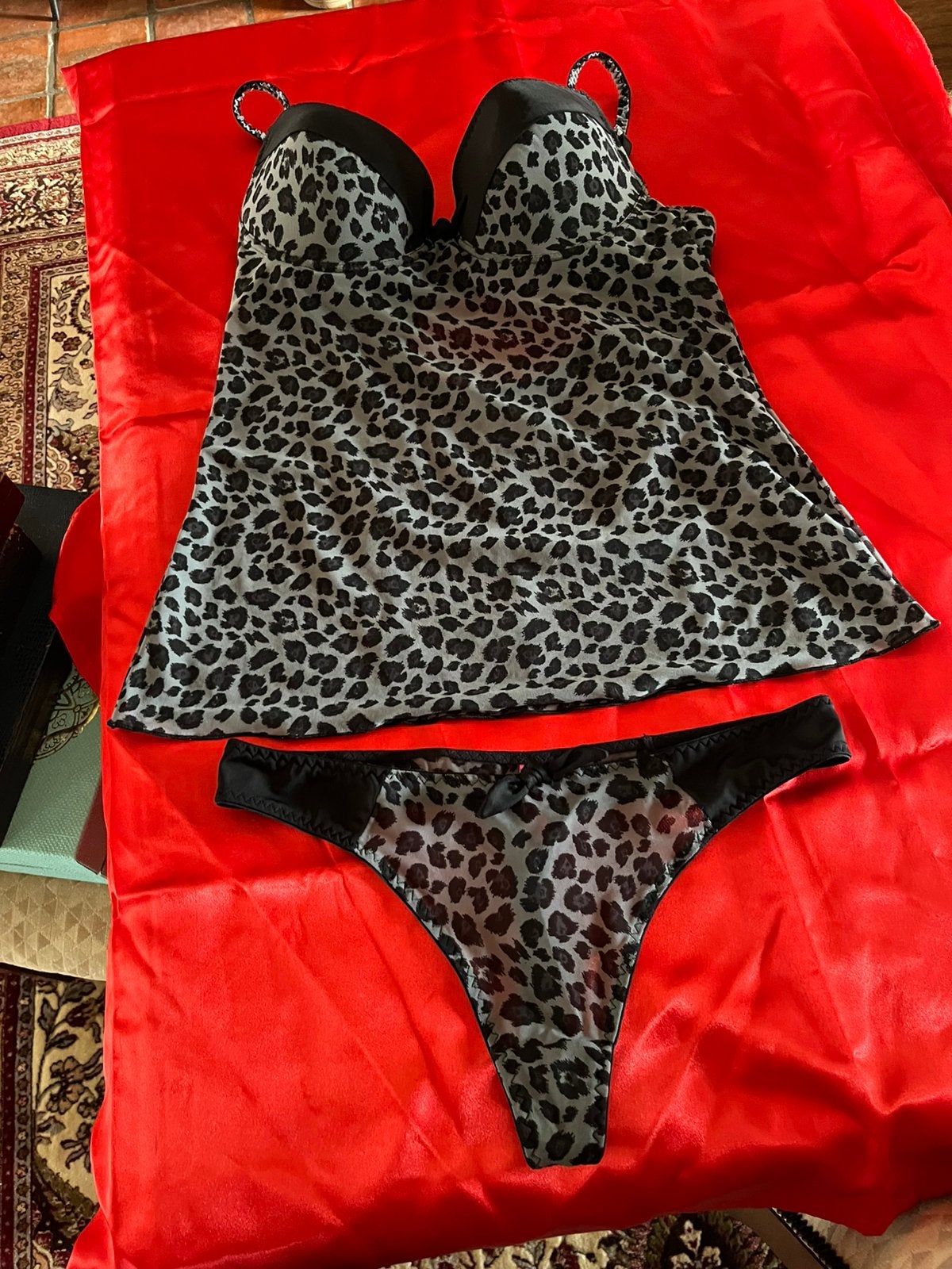 Babydoll en bijpassende string nieuw nooit gedragen, Ophalen of Verzenden, Body of Korset