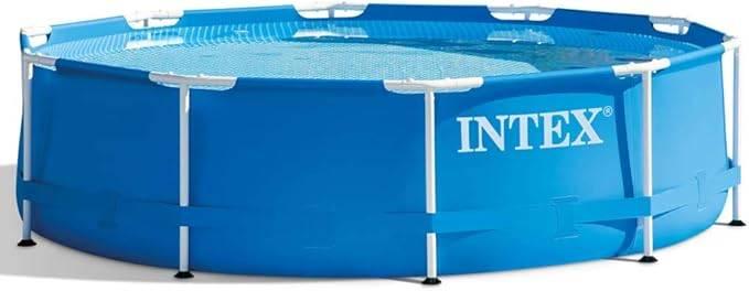 intex rond zwembad 3,05m x 76 filterpomp + verwarming, Tuin en Terras, Zwembaden, Ophalen, Gebruikt, Minder dan 80 cm, Rond