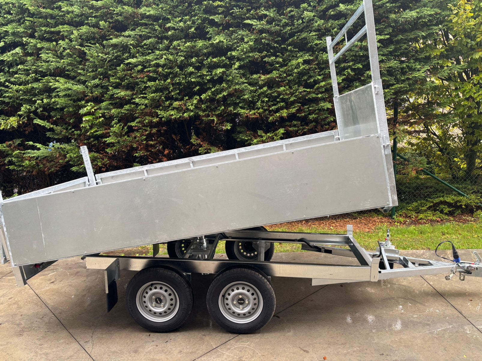Kipper aanhangwagen + galva opbouw, Auto diversen, Ophalen, Nieuw
