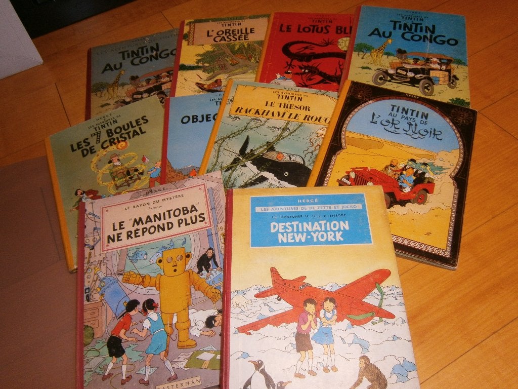 TINTIN, Verzenden