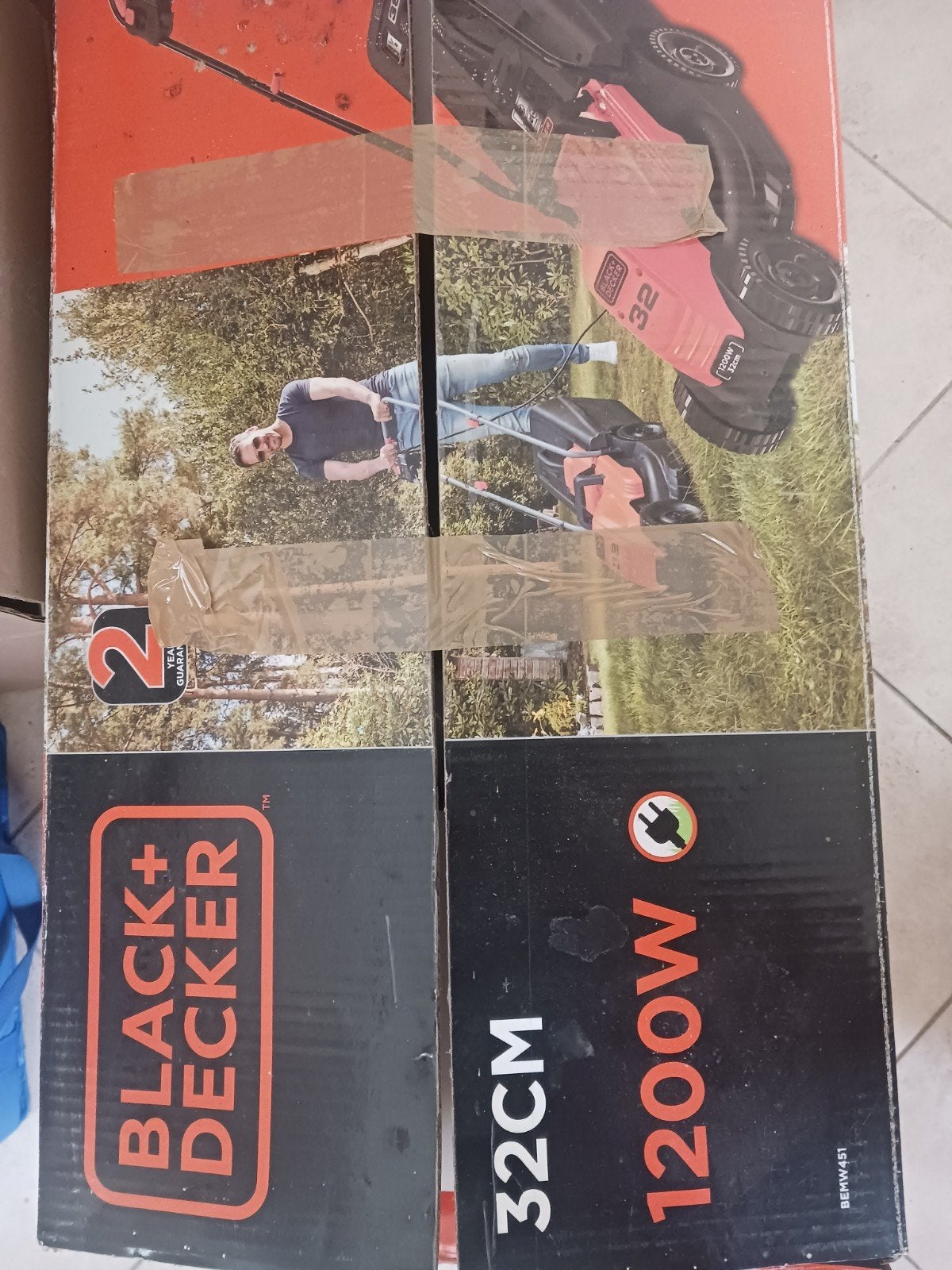 electrische grasmaaier, Ophalen, Zo goed als nieuw