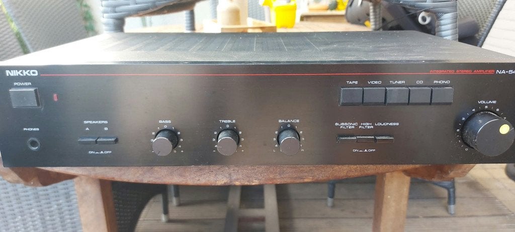 audio versterker, Enlèvement, Utilisé