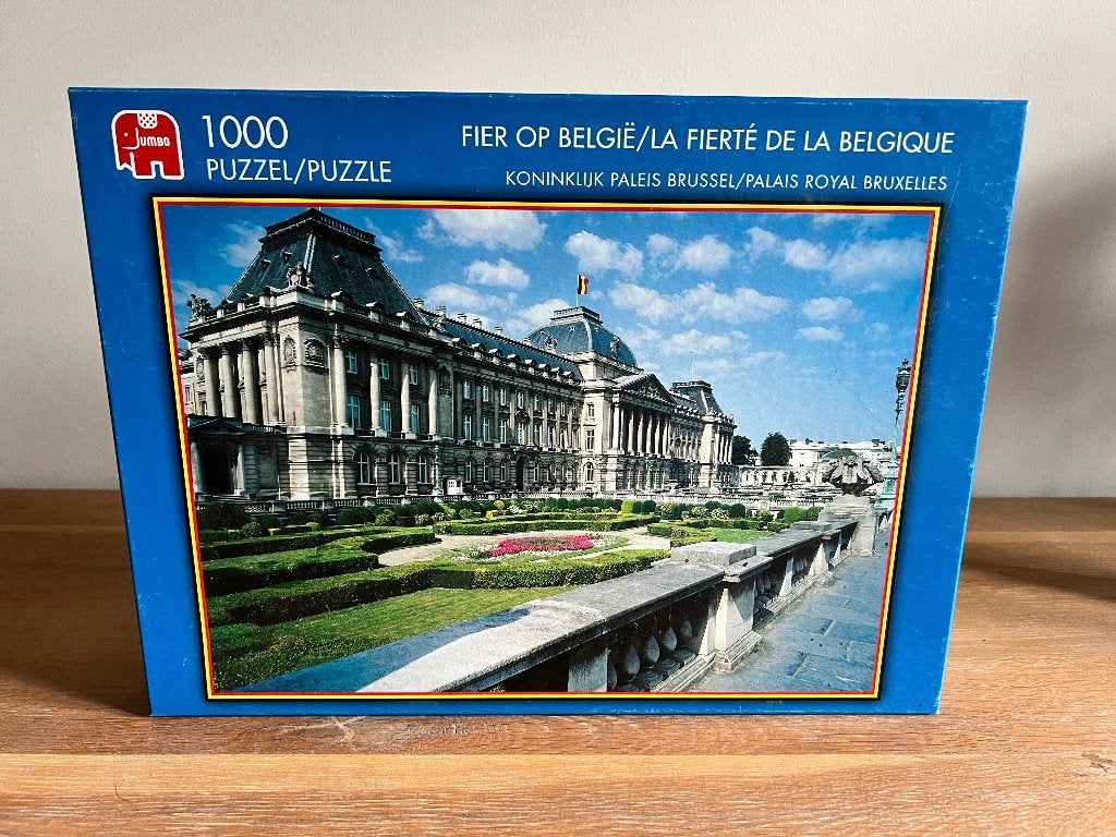 Puzzle Jumbo - Palais Royal de Bruxelles, Enlèvement ou Envoi, 500 à 1500 pièces, Comme neuf, Puzzle