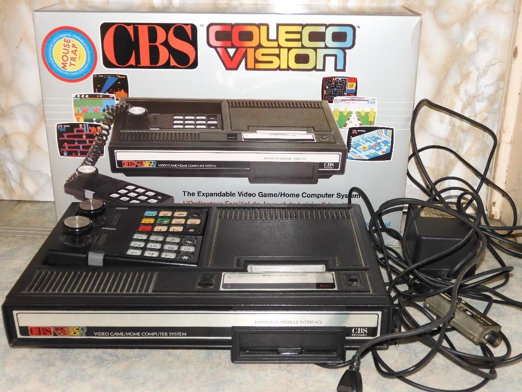 Jeu Vidéo CBS Coleco Vision Vintage, Avontuur en Actie, Gebruikt, 2 spelers, Ophalen of Verzenden