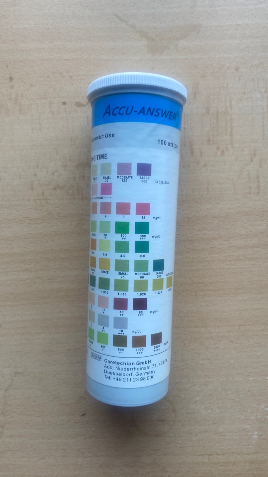 Urine analyse strips, Verzamelen, Supermarktacties, Ophalen