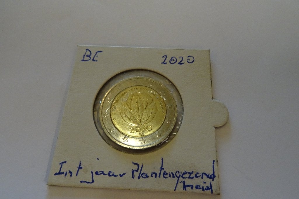 Pièce de 2 euros Belgique 2020 Année de la santé des plantes, Timbres & Monnaies, Monnaies | Europe | Monnaies euro, Enlèvement ou Envoi