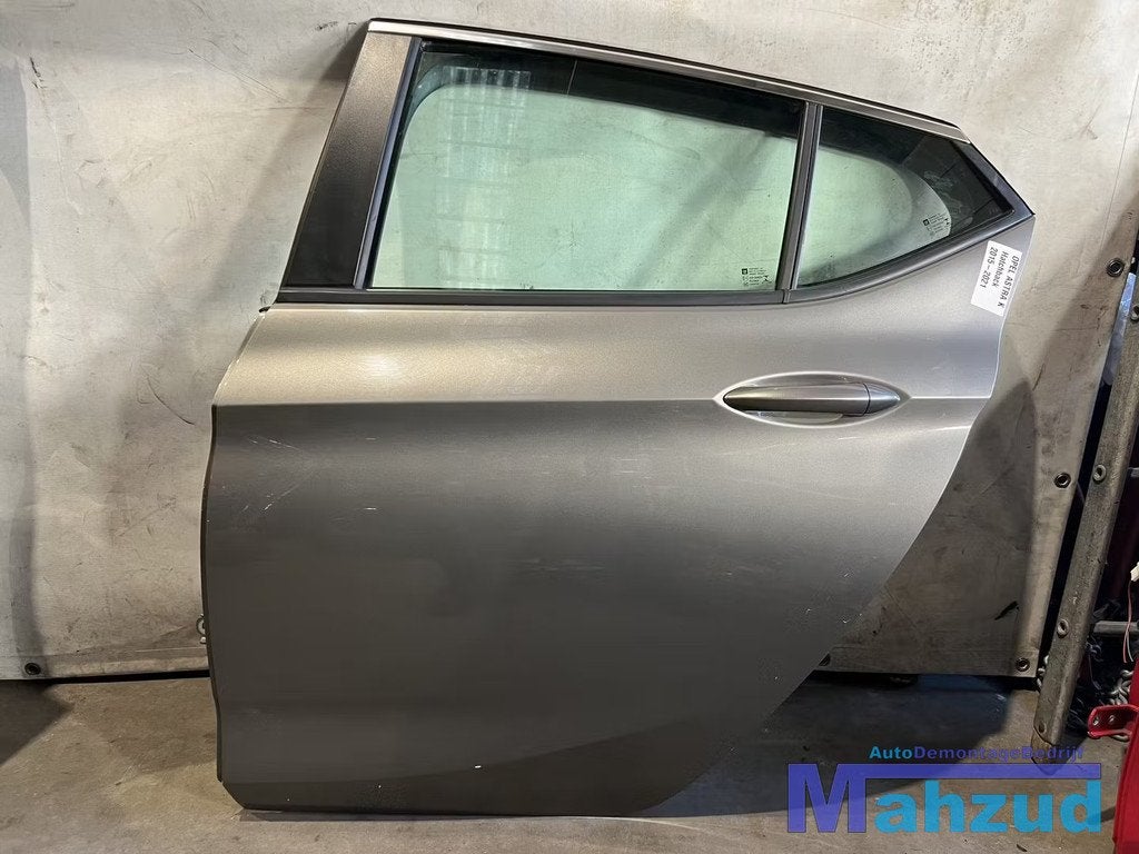 OPEL ASTRA K hatchback Grijs links achter deur portier 2015-, Auto-onderdelen, Carrosserie, Deur, Opel, Achter, Links, Gebruikt