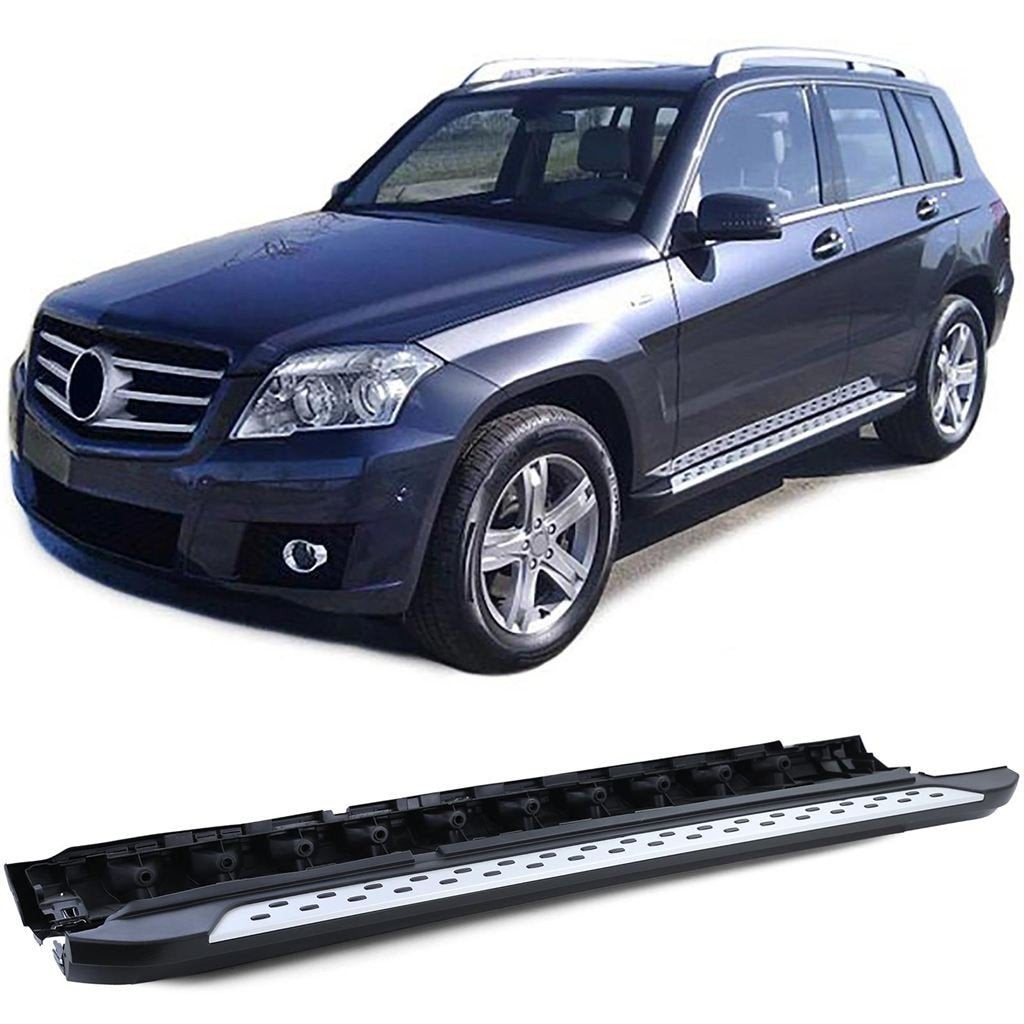 Treeplanken Sidesteps Voor Mercedes GLK 2008 t/m 2015, Envoi