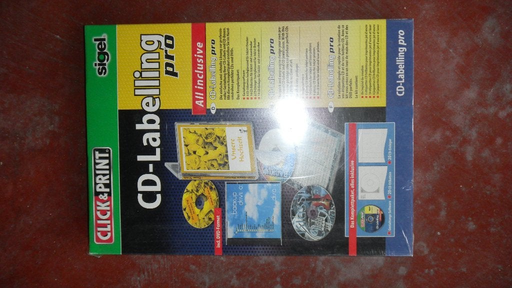 CD-labeling, Cd's en Dvd's, Ophalen, Nieuw in verpakking, Overige typen