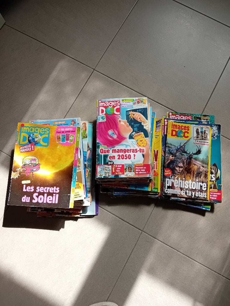 Lots magazines Images Doc 7 - 12 ans, Livres, Enlèvement, Utilisé, Non-fiction, Bayard jeunesse