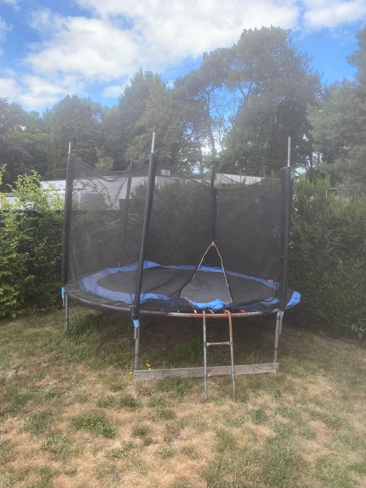 Trampoline 3m doormeter, Kinderen en Baby's, Speelgoed | Buiten | Trampolines, Ophalen, Gebruikt