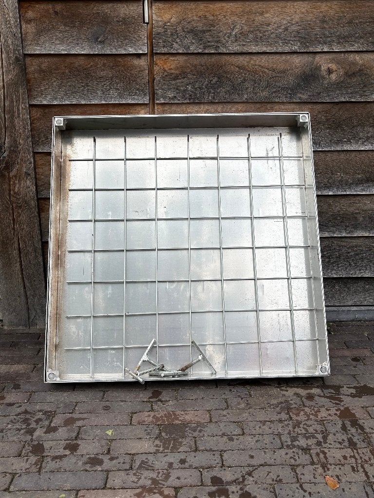 Tegeldeksel Aluminium 80x80, Enlèvement, Neuf, 250 mm ou plus, Autres types