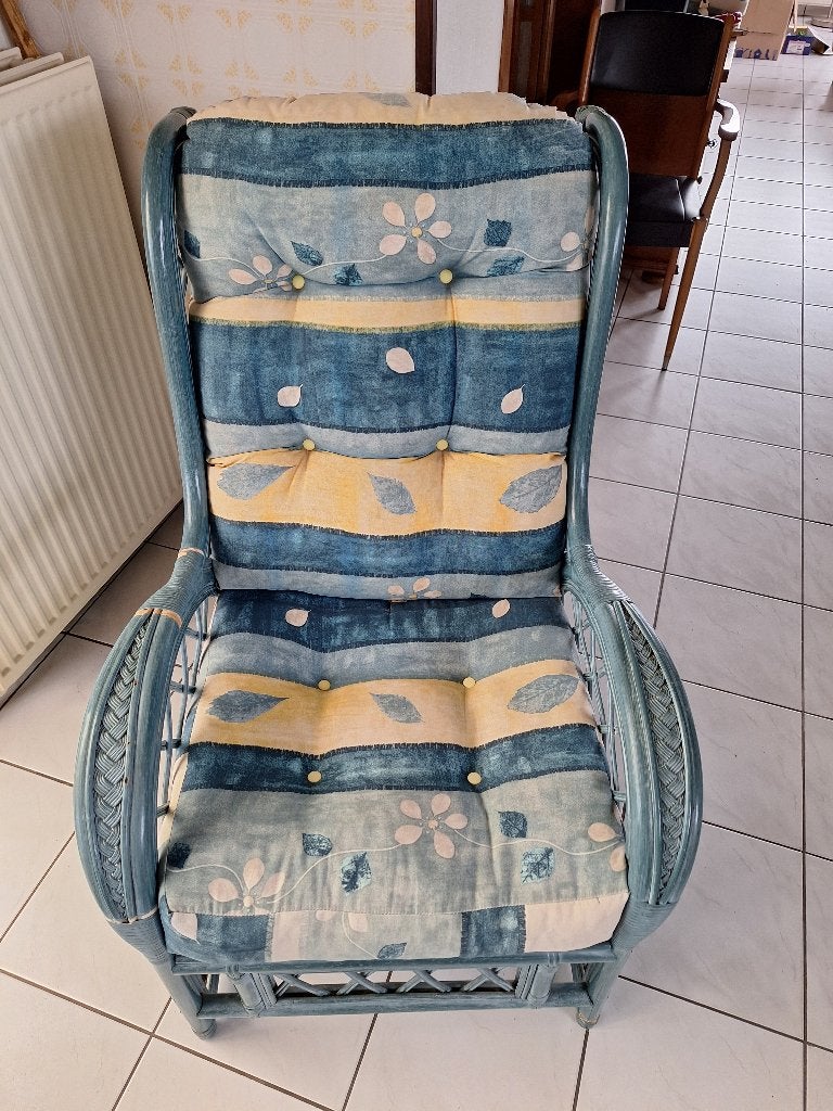 Chaises (2 pièces), Maison & Meubles, Osier ou Rotin, Autres couleurs, Deux, Enlèvement