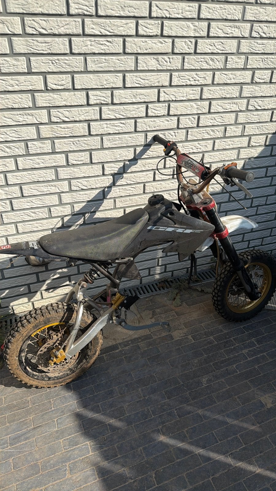 Pitbike voor onderdelen, Enlèvement ou Envoi, Utilisé, Frein à disque, Pit Bike