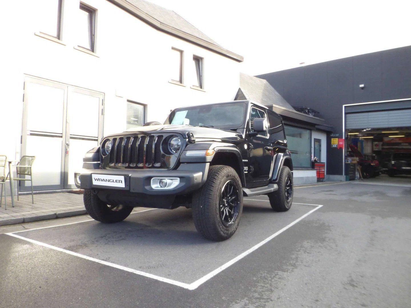 Jeep Wrangler Wrangler 2.0 Turbo Sahara *54000km*, Autos, Cuir, Achat, Euro 6, Entreprise