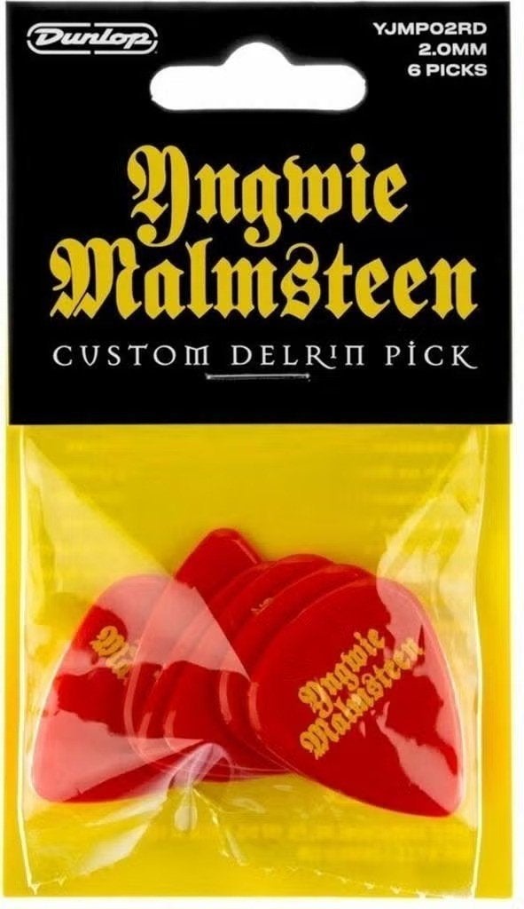 Jim Dunlop Yngwie Malmsteen Delrin 500 plectrum 2.00 mm, Muziek en Instrumenten, Ophalen of Verzenden, Nieuw, Viool of Altviool