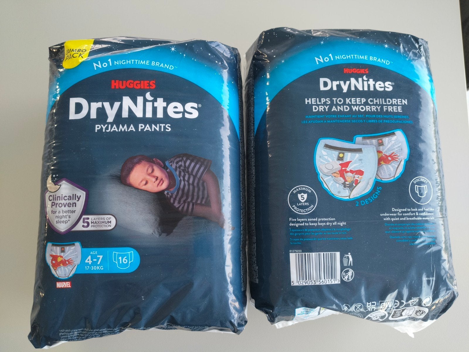 DryNites broekjes 17-30kg, Enlèvement