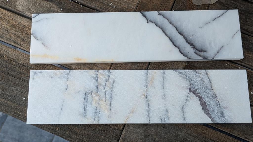 Marmer plinten 880 stuks. Moeten dringend weg., Ophalen, Plinten