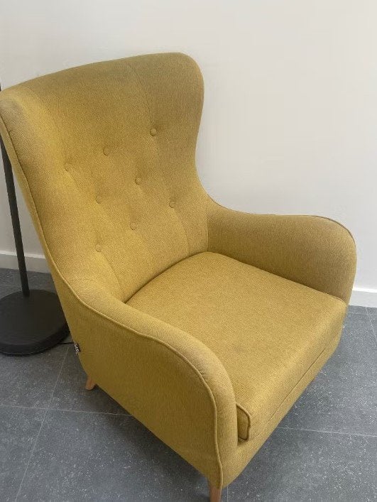 fauteuil, Ophalen, Gebruikt, 100 tot 125 cm, Stof