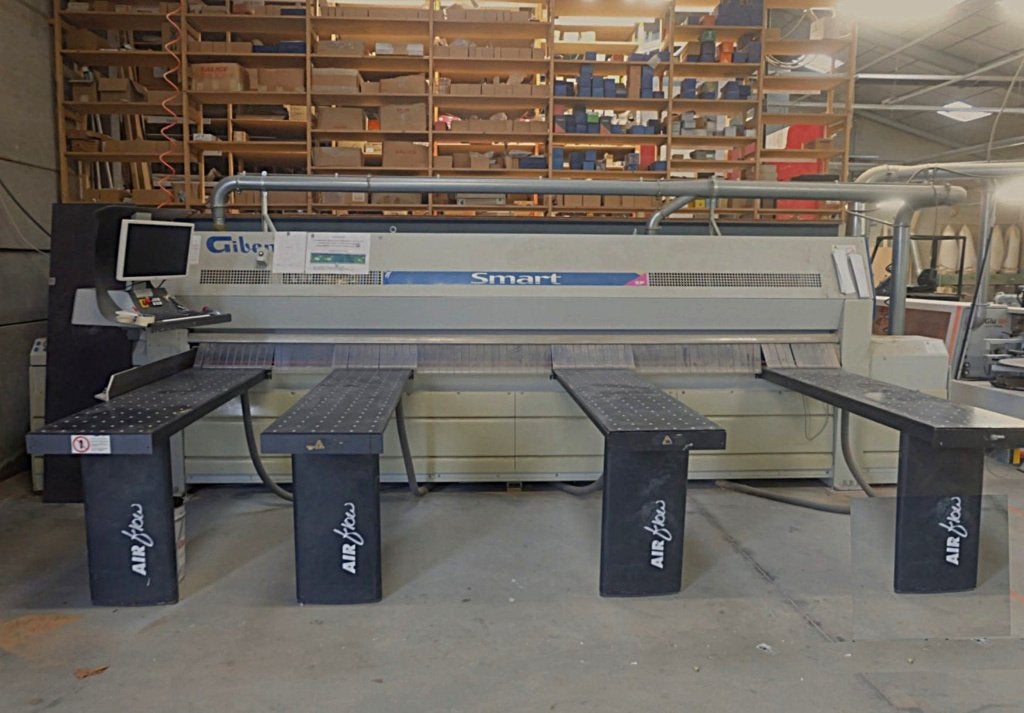Giben Smart SP, cnc opdeelzaag, platenzaag, paneelzaag, Gebruikt, Cirkelzaag, 70 mm of meer, Ophalen of Verzenden