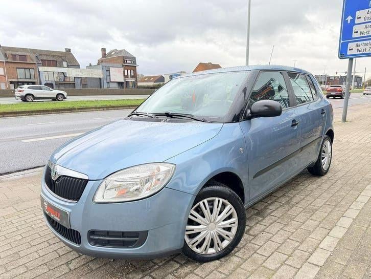 Skoda Fabia Greenline 2009 109dkm 1.2i Airco Carplay Gekeurd, Voorwielaandrijving, Testrit aan huis, Stof, 140 g/km