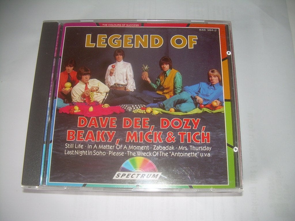 CD - DAVE DEE DOZY BEAKY MICK TICH - LEGEND OF, Pop, Ophalen of Verzenden, Zo goed als nieuw, Eerste persing